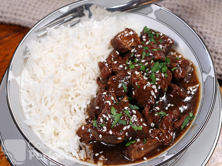 Instant Pot Korean Beef  A Traditional Korean Dinner Recipe Over Rice