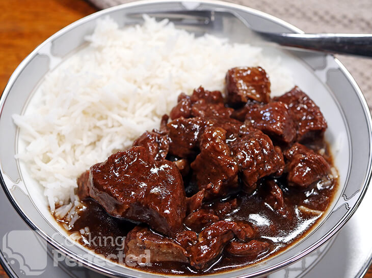 Korean Beef cooked in the Instant Pot