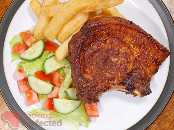 baked pork chops in air fryer