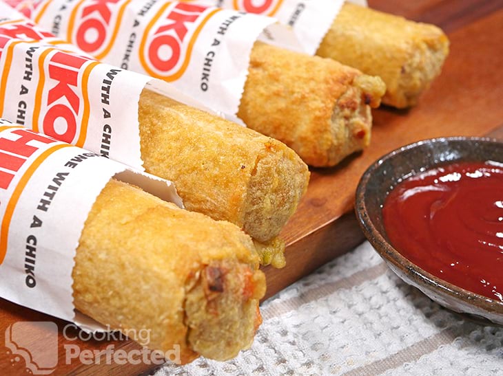 Air Fryer Chiko Rolls