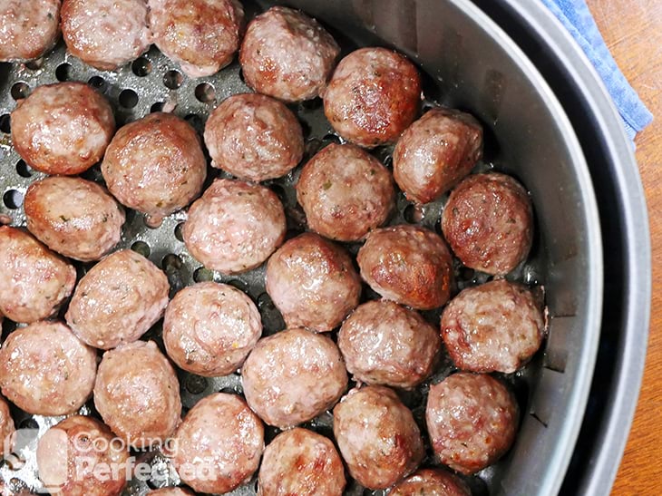 Air Fryer Frozen Meatballs
