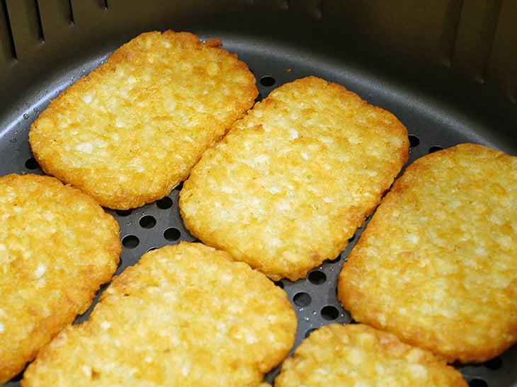 Air Fryer Frozen Hash Browns - Cooking Perfected
