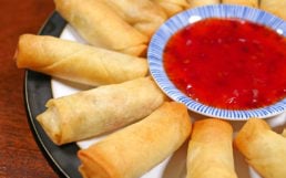 Featured image for Air Fryer Frozen Spring Rolls