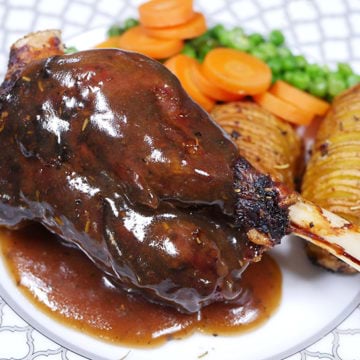 Air Fryer Lamb Shanks