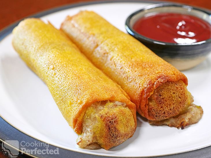 Air Fryer Marathon Spring Rolls