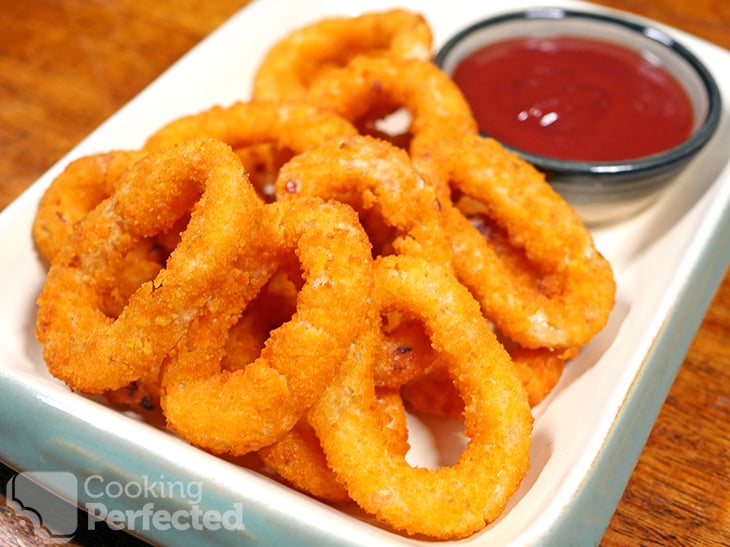 Extra Crispy Air Fryer Frozen Onion Rings