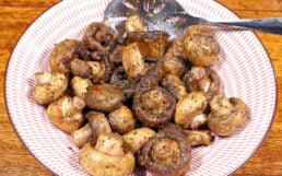 Featured image for Air Fryer Garlic Mushrooms