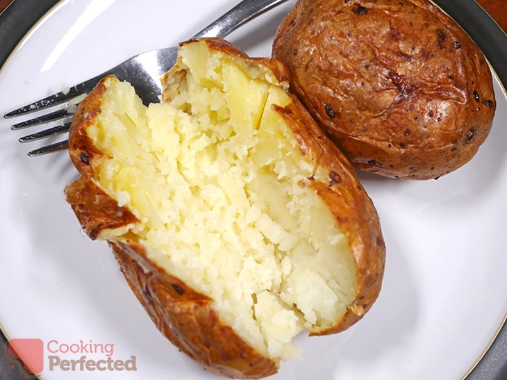 Jacket Potatoes from out of the Air Fryer