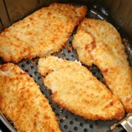 Air Fryer Chicken Schnitzels