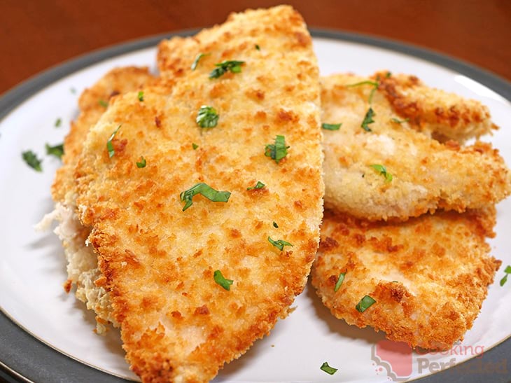 Air Fryer Chicken Schnitzels