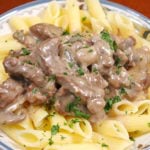 Featured image for Instant Pot Beef Stroganoff