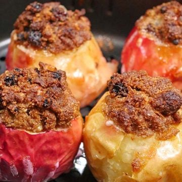 Air Fryer Baked Apples