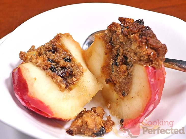 Baked Apple cooked in the Air Fryer