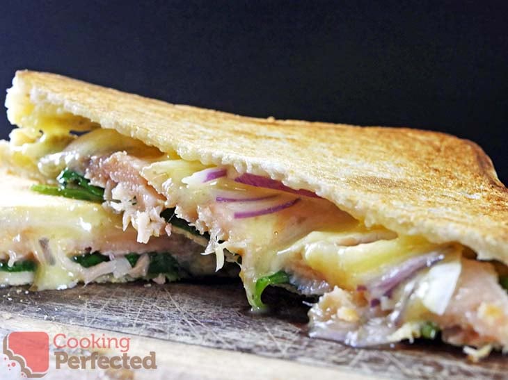 Smoked Salmon Grilled Cheese
