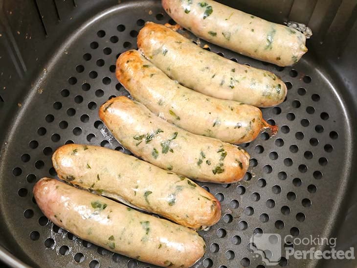 Chicken Sausages in the Air Fryer