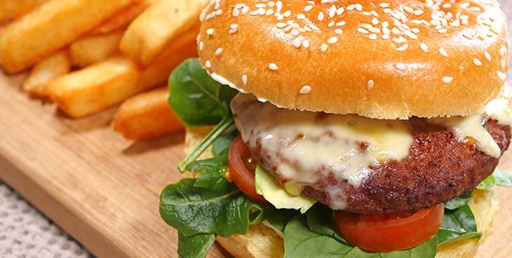 Air Fryer Frozen Burgers