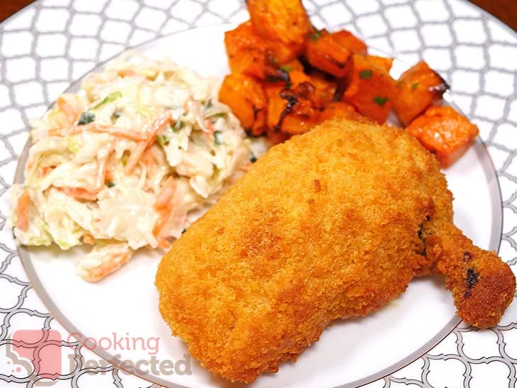 Air Fryer Frozen Chicken Kievs Recipe