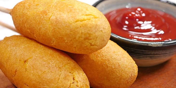 Air Fryer Frozen Corn Dogs