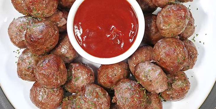 Air Fryer Frozen Meatballs