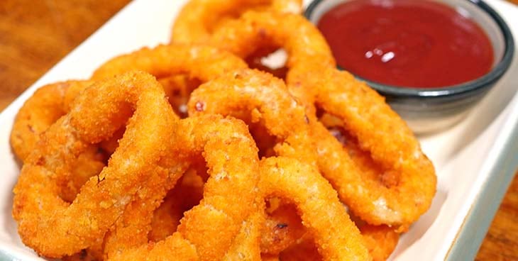 Air Fryer Frozen Onion Rings