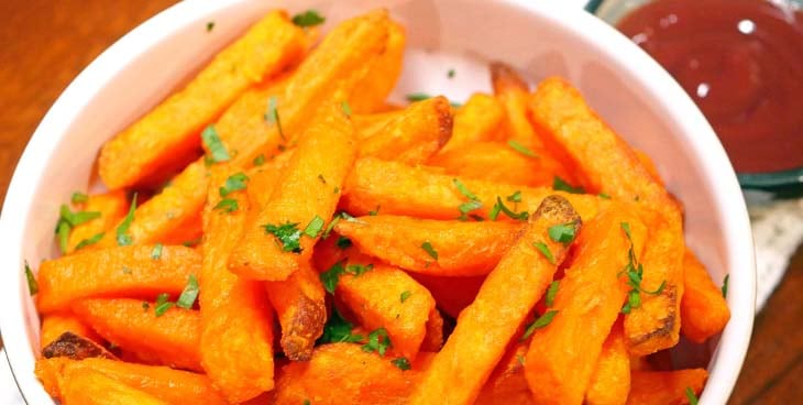 Air Fryer Frozen Sweet Potato Fries