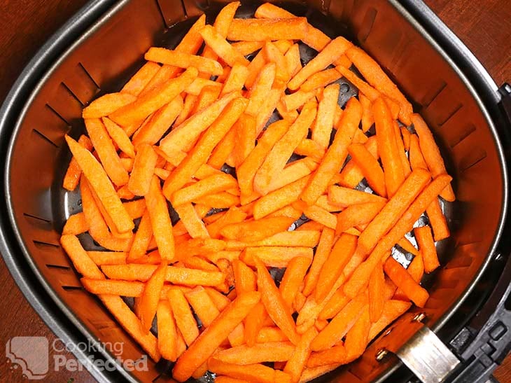 Frozen Sweet Potato Fries in the Air Fryer