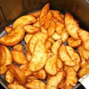 Frozen Potato Wedges in the Air Fryer