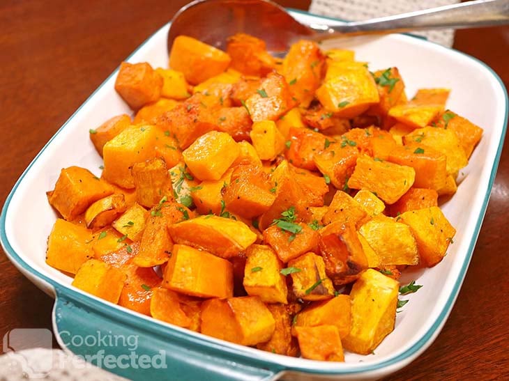 Air Fryer Roast Pumpkin